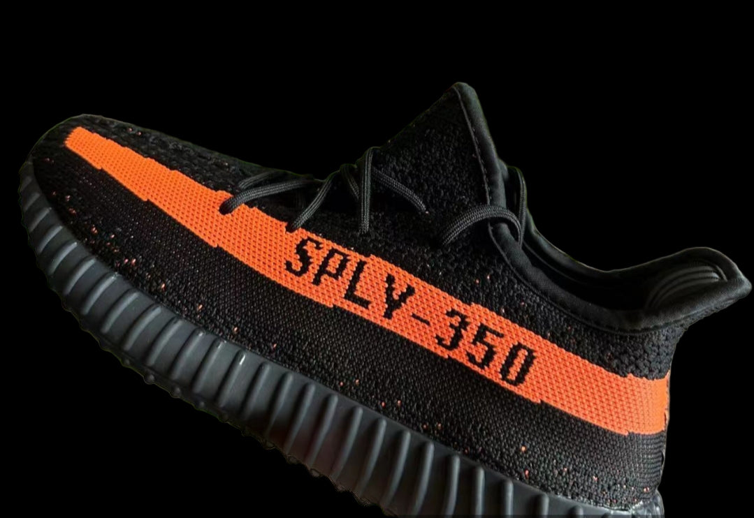 Yeezy 350 v2 core black solar red