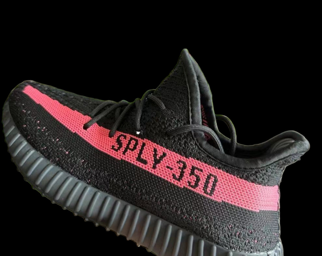Yeezy 350 v2 core black red